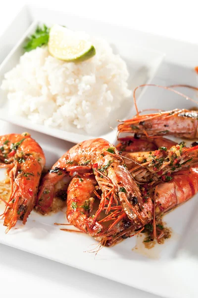 Langostino tigre — Foto de Stock