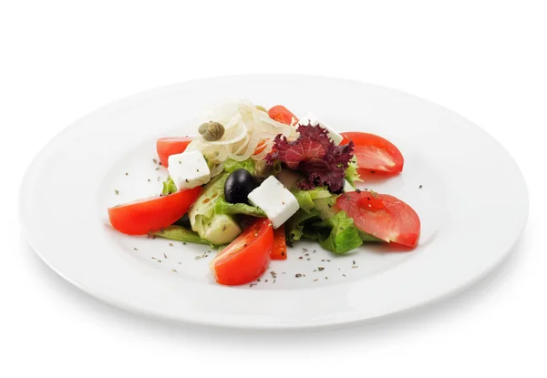 Greek salad — Stock Photo, Image