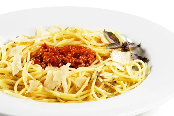 Spaghetti with Bolognese Sauce — Stock Photo, Image