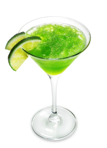 Green Alcoholic Cocktail — Stock Photo, Image