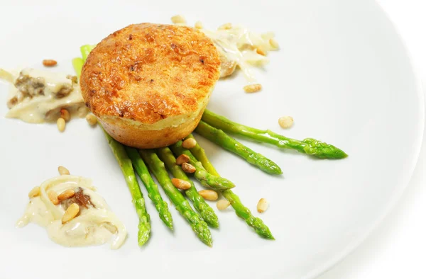 Bolo de queijo de cabra — Fotografia de Stock