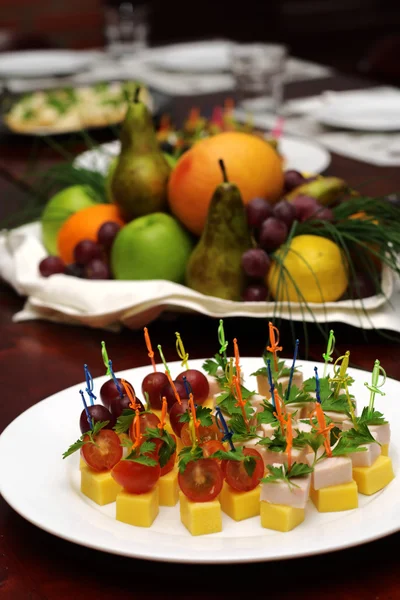 Banquet table — Stock Photo, Image