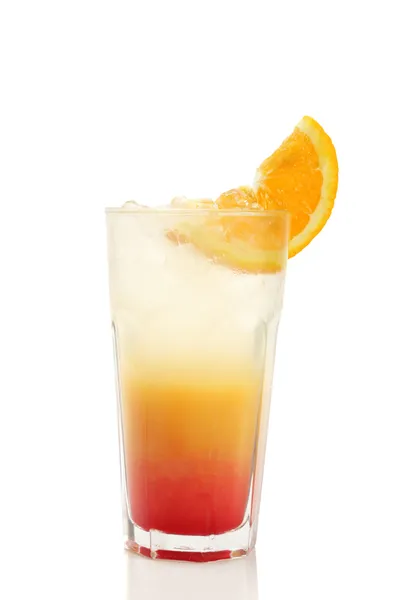 Cocktail não alcoólico - Nascer do sol — Fotografia de Stock