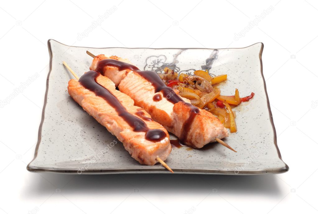 Hot Japan Food on a Plate Stock Photo by ©ryzhkov86 12465863