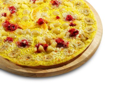 meyve ve meyve pizza
