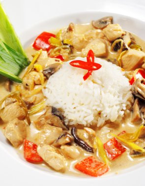 Tayland yemekleri - wok tavuk