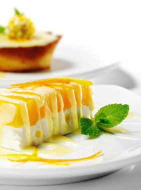 tatlı - turuncu cheesecake