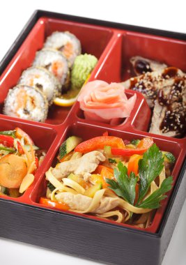 Japon mutfağı - bento Öğle Yemeği