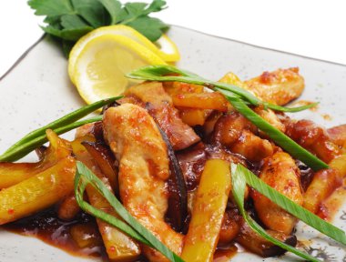 Japon mutfağı - Sebzeli tavuk