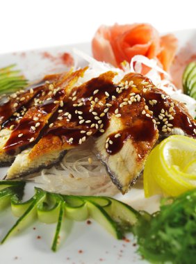 Unagi sashimi