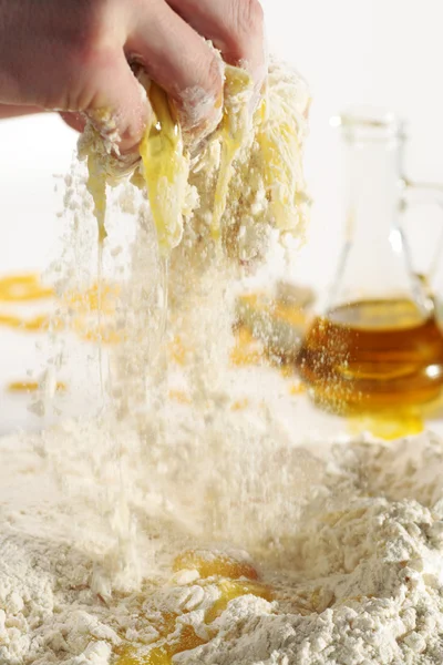 Dough Preparation — Stock Photo, Image