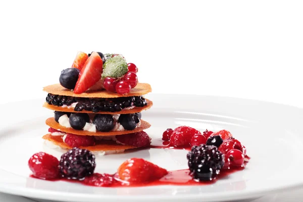 Berries Dessert — Stock Photo, Image