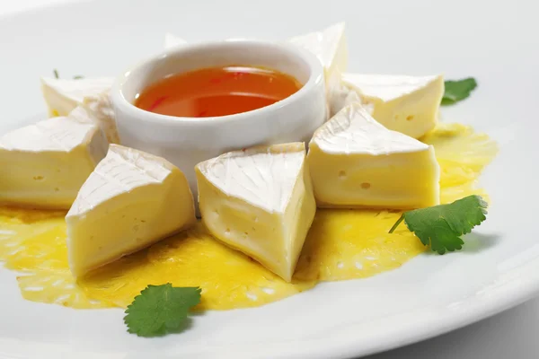 stock image Fromage with Honey Orange