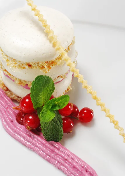 Sobremesa - Bolo de merengue — Fotografia de Stock