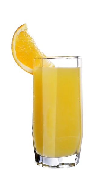 Vaso de jugo naranja — Foto de Stock
