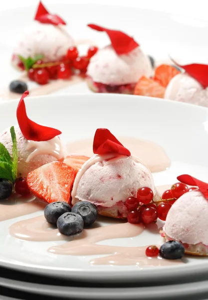 Fruit Mousse — Stock Photo, Image