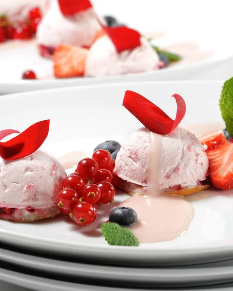 Fruit Mousse — Stockfoto