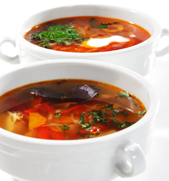 Рыбные супы — стоковое фото