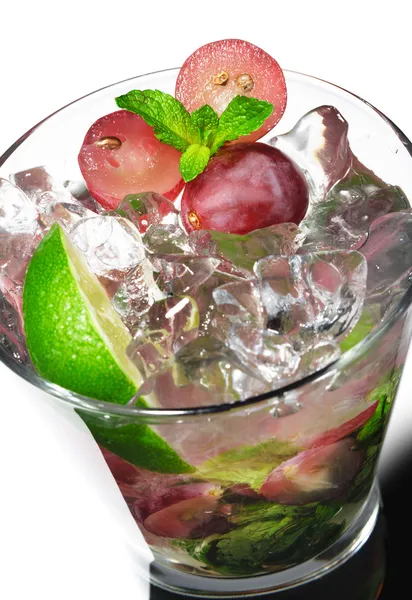 Cocktail - Traubenmojito — Stockfoto