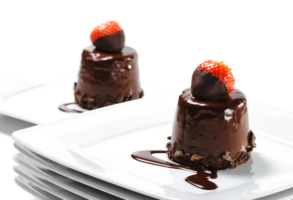 Dessert - Torta al cioccolato — Foto Stock