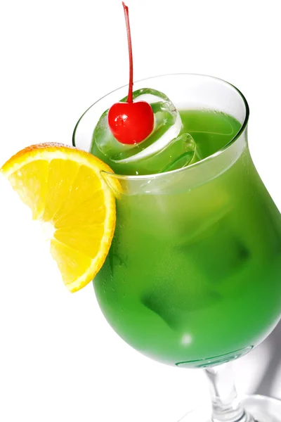 Groene alcoholische cocktail — Stockfoto