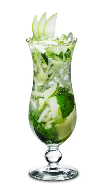 Koktajl - jabłko mojito — Zdjęcie stockowe