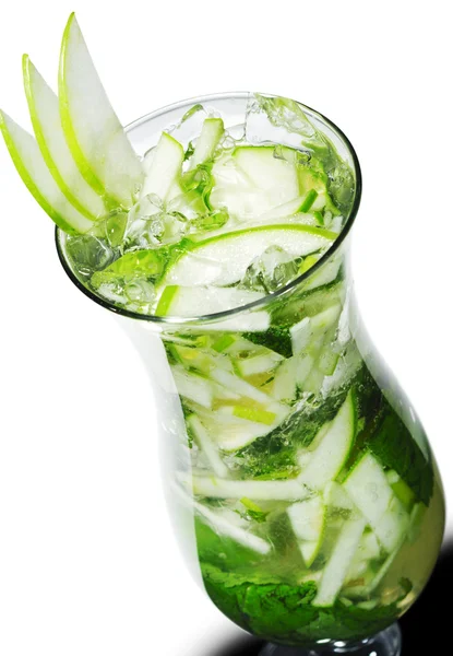 Cocktail - mojito de maçã — Fotografia de Stock