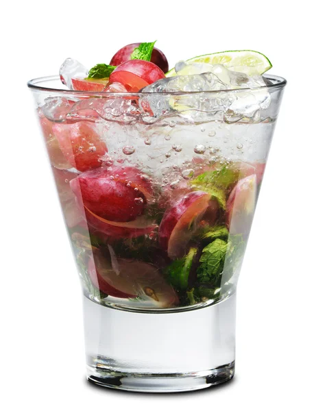 Cocktail - Grape Mojito — Stock Photo, Image