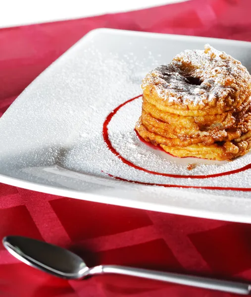 Dessert - Baked Apples — Stock Photo, Image