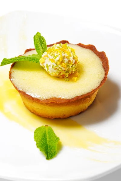 Dessert - Cream Tart — Stock Photo, Image