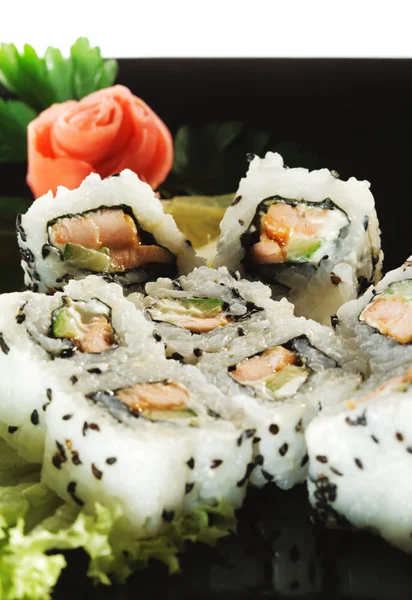 Japonská kuchyně - sushi — Stock fotografie