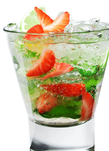 Cocktail - Berry Mojito — Zdjęcie stockowe
