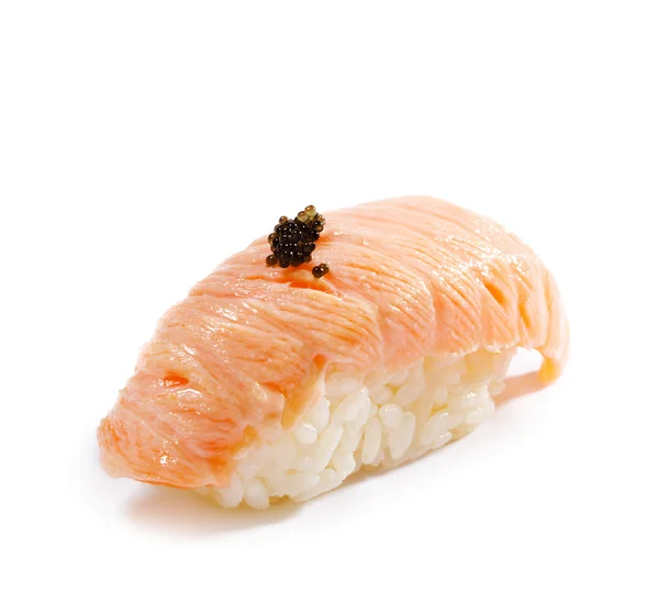 Japanese Cuisine - Salmon Sushi — Stock Photo, Image