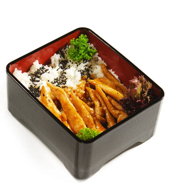 Cucina giapponese - Pollo fritto — Foto Stock