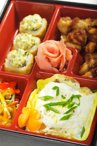 Japanese Cuisine - Bento Lunch — Stock Photo, Image