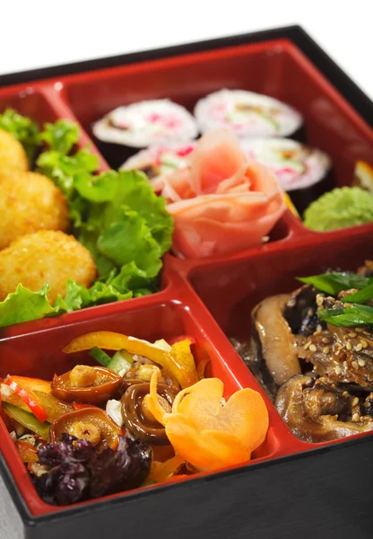 Cocina Japonesa - Almuerzo de Bento — Foto de Stock