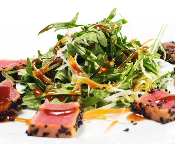 Pratos tailandeses - Salada de atum — Fotografia de Stock