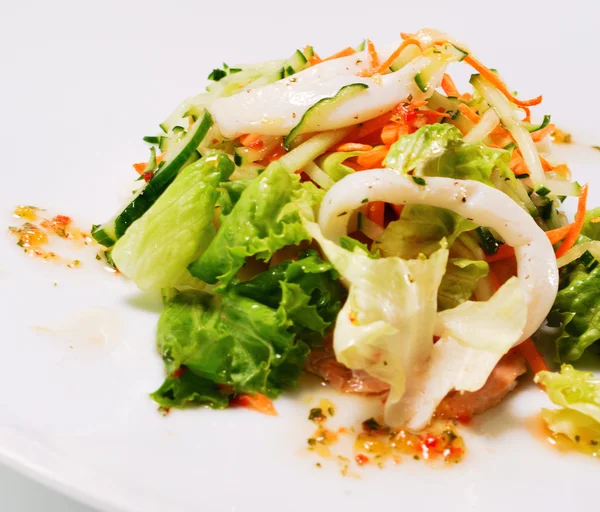 Seafood sallad — Stockfoto