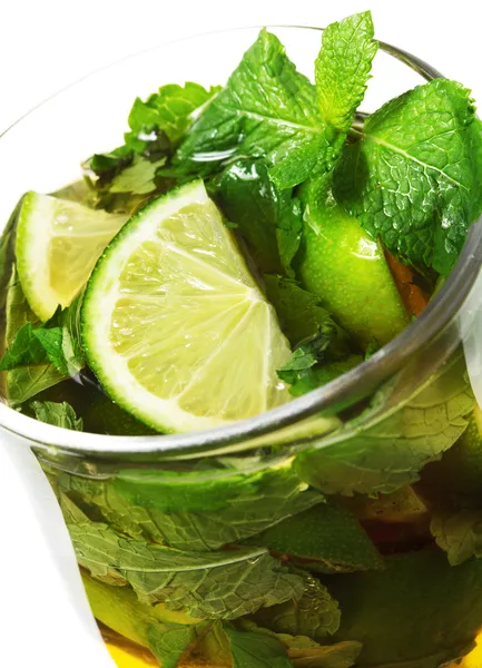 Cóctel de invierno - Mojito caliente — Foto de Stock