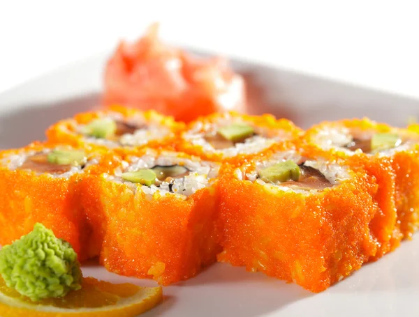 Japon mutfağı - maki sushi — Stok fotoğraf
