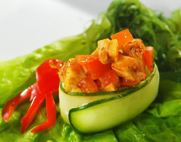 Spicy Tuna Sushi — Stock Photo, Image