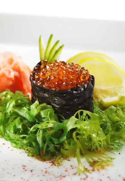 Sushi ikura — Foto de Stock