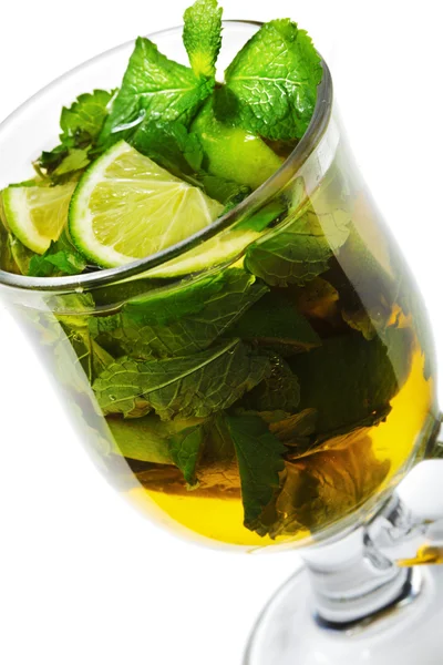 Wintercocktail - warmer Mojito — Stockfoto