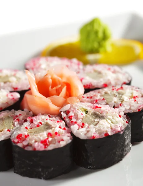 Tobiko Roll — Stock Photo, Image