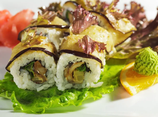 Maki Sushi - Autumn Roll — Stock Photo, Image