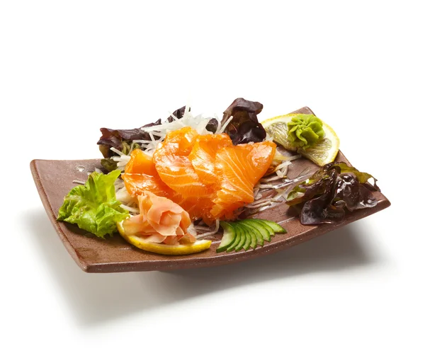 Sashimi di salmone — Foto Stock