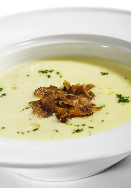 Zupa ziemniaczana krem — Zdjęcie stockowe