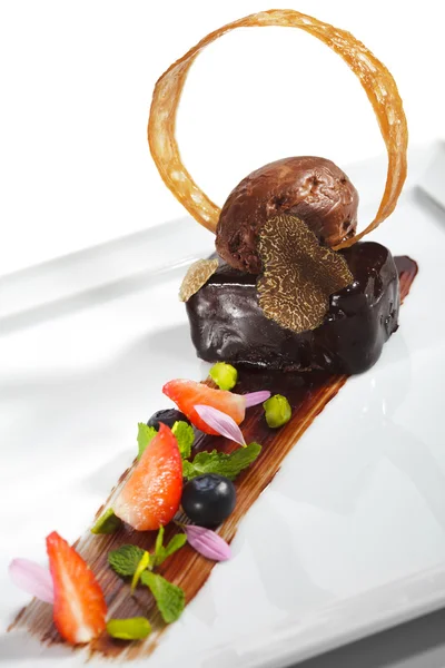 Dessert - Ganache — Stockfoto