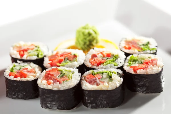 Vegetáriánus roll — Stock Fotó