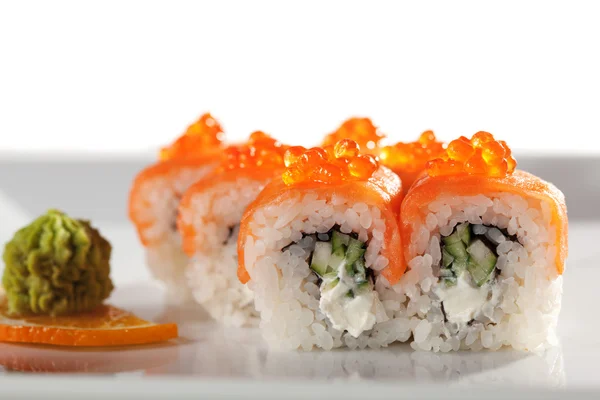 Salmon Roll — Stock Photo, Image